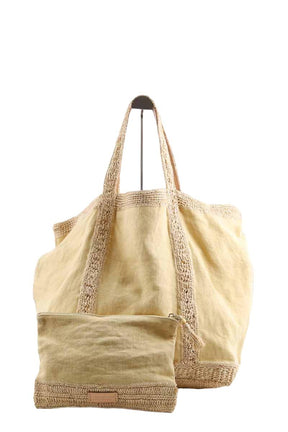 Cabas Vanessa Bruno  Jaune