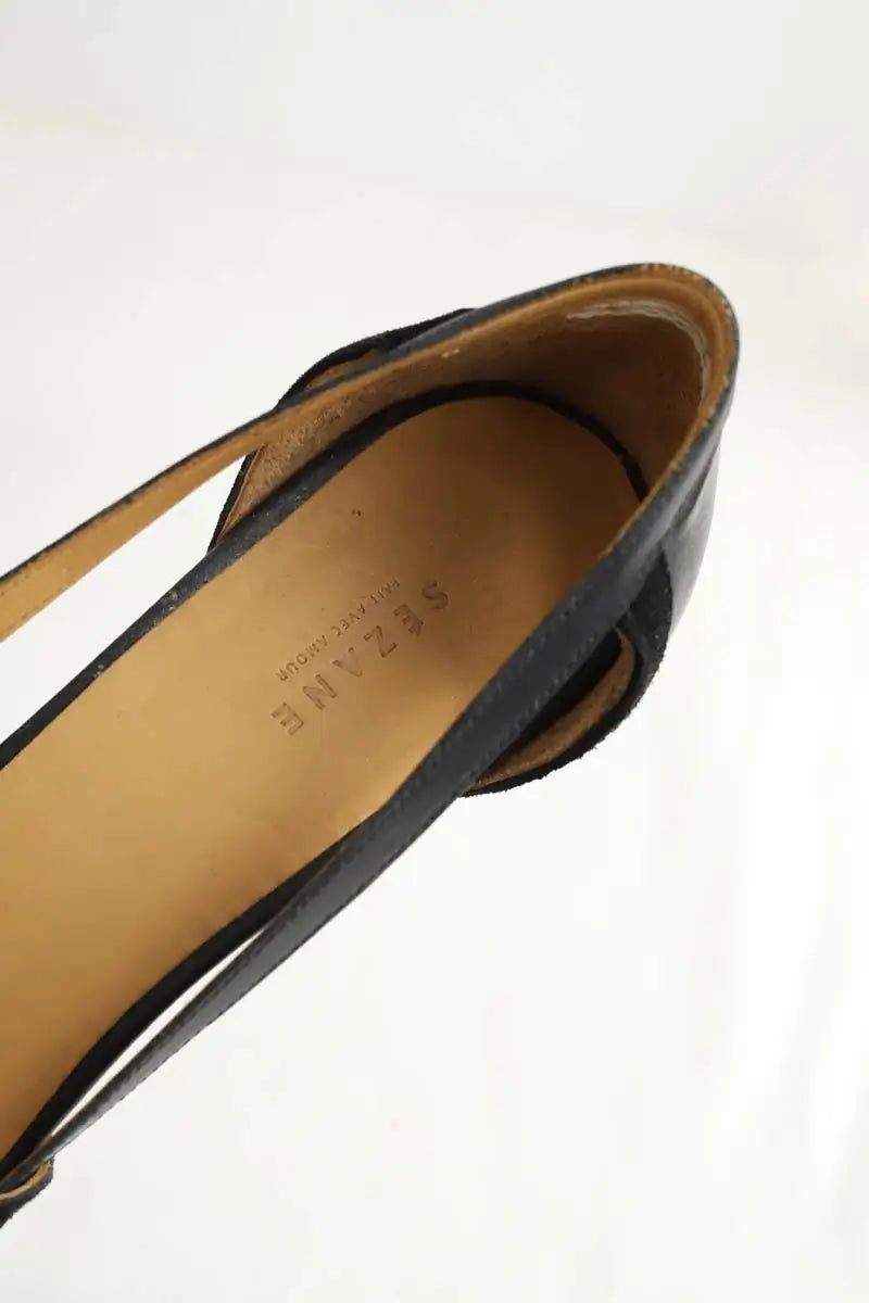 Talons Sézane  Noir
