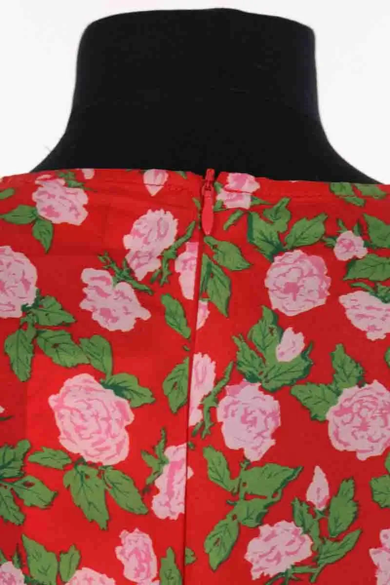 Robe Rouje Rouge en Synthétique
