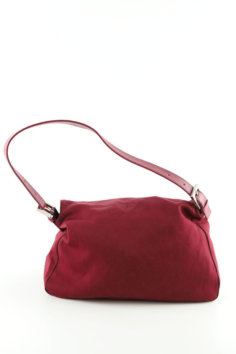 Sacs porté épaule Fendi Mamma Baguette Bordeaux