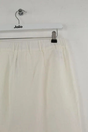 Pantalon droit Devernois  Blanc