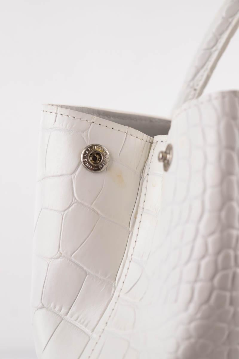 Sac à main Longchamp  Blanc