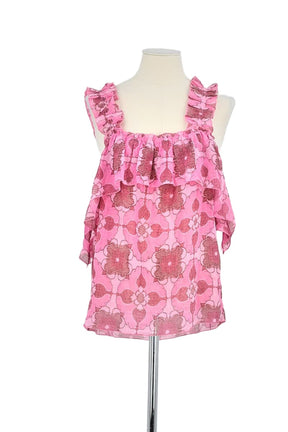 Top sans manche Antik Batik  Rose