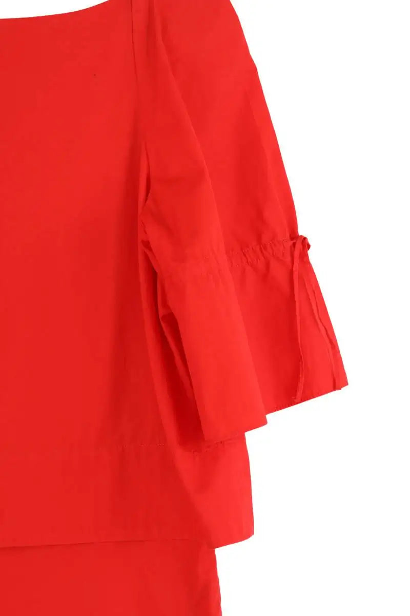 Robe See By Chloé Orange en Coton