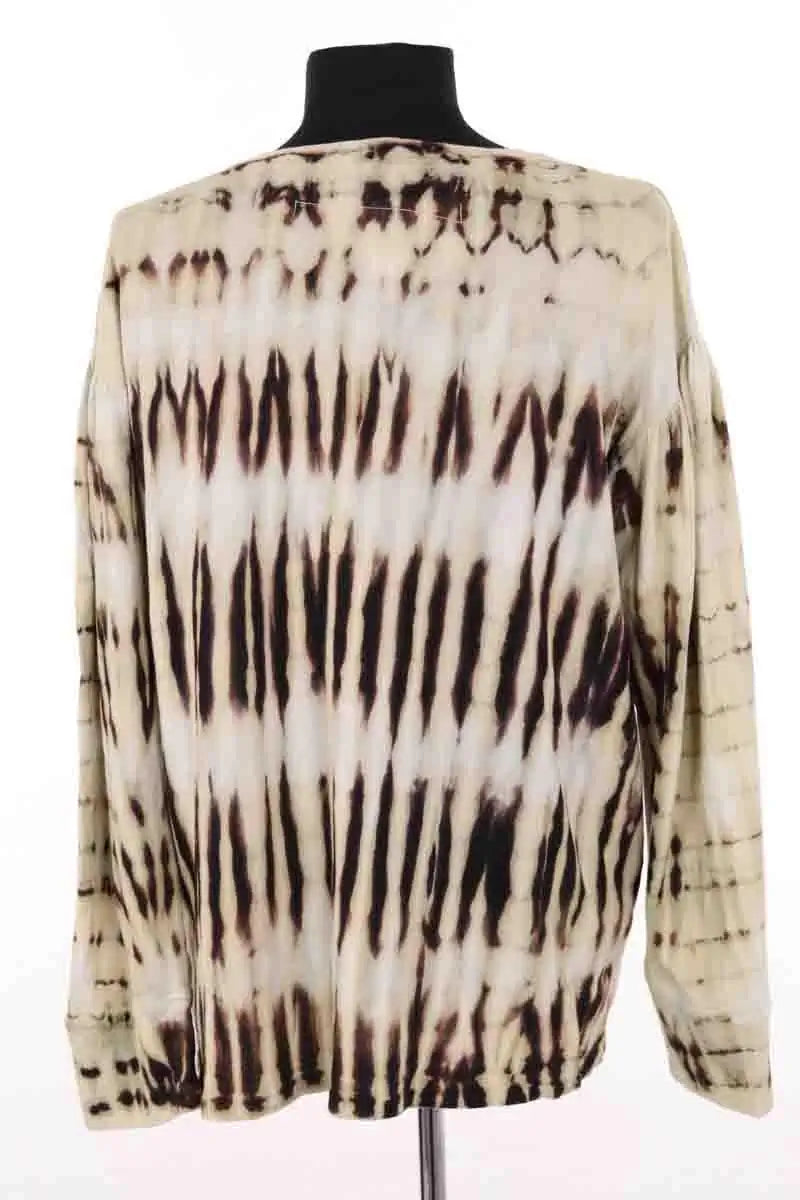 Top Raquel Allegra Beige en Coton