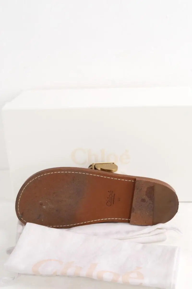 Sandales Chloé Gris en Daim