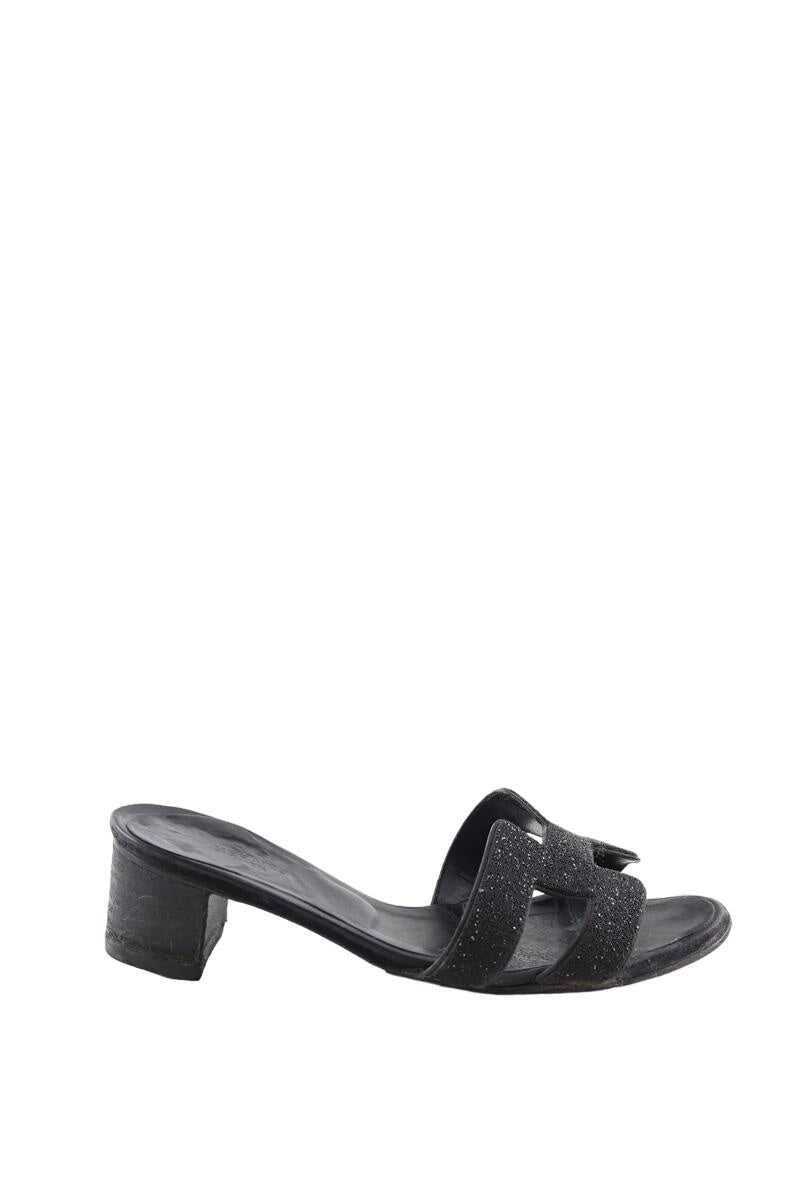 Sandales Hermès  Noir