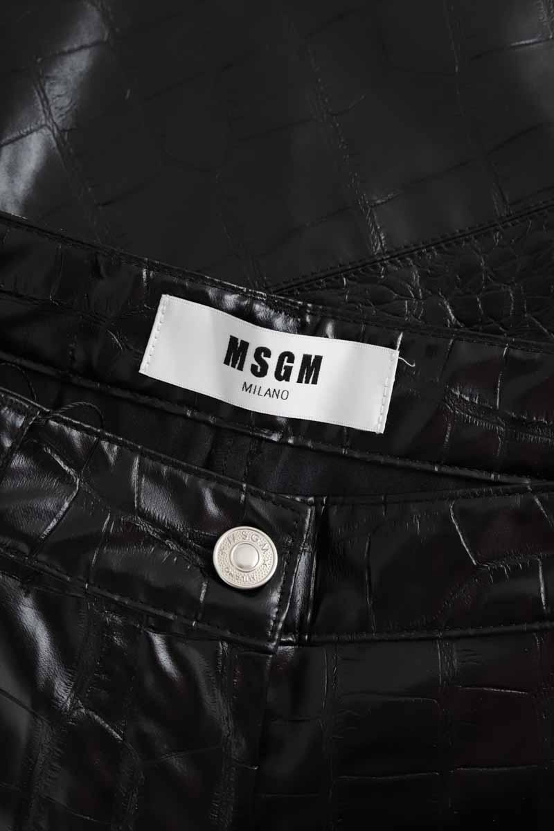 Droit MSGM  Noir