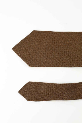 Cravate Armani  Marron