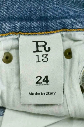 Jean slim R13 Bleu en Coton - élasthanne