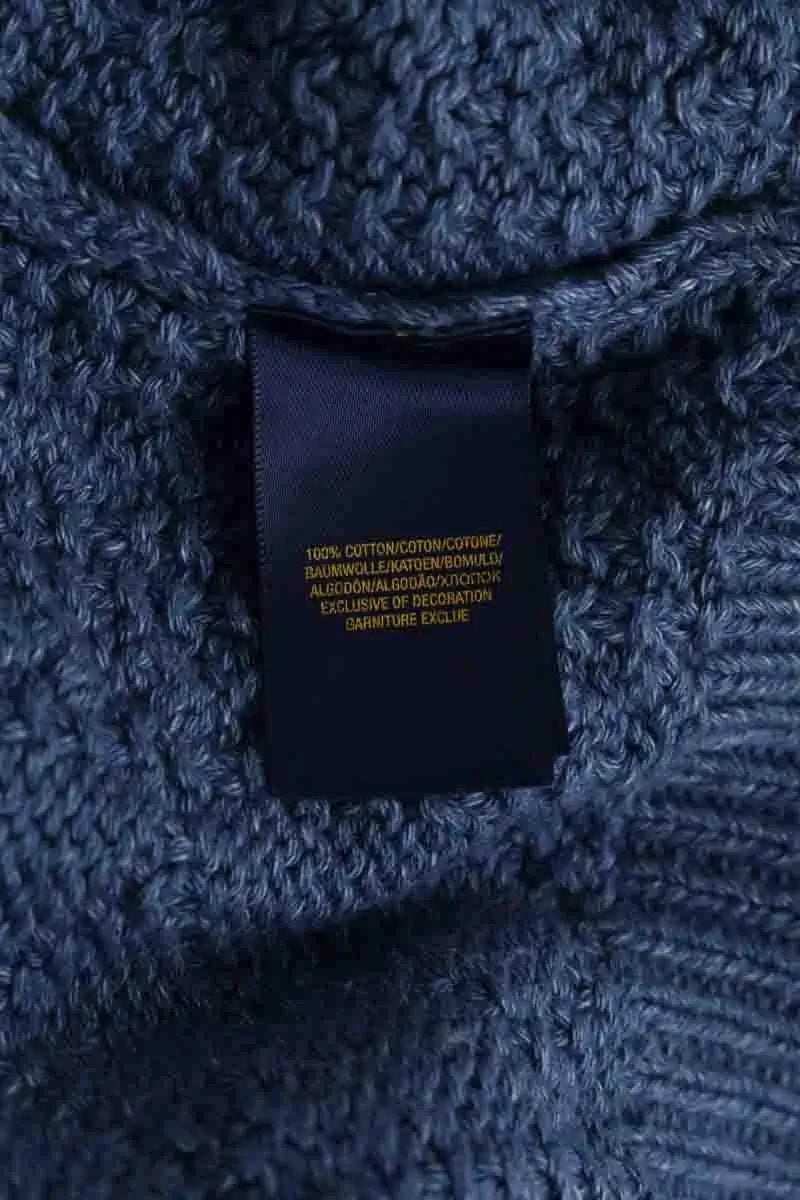 Pull Ralph Lauren Bleu en Coton