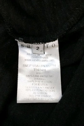 T-shirts Sandro  Noir