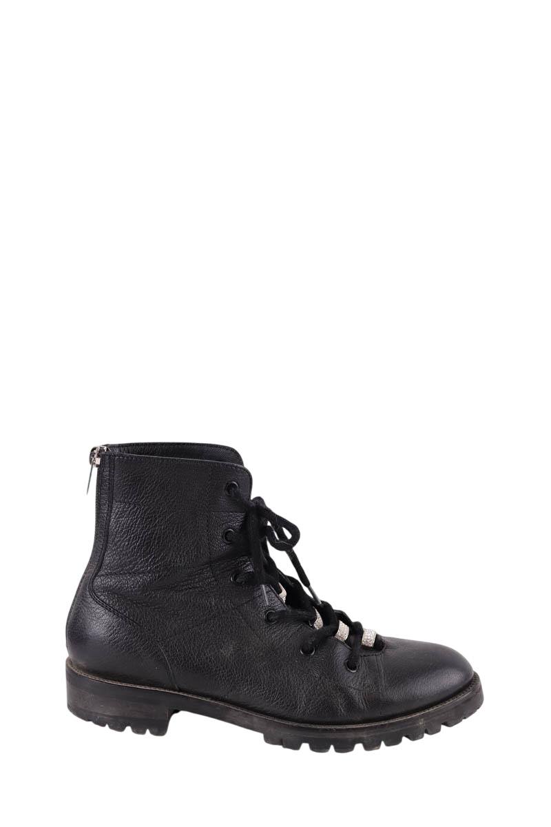 Bottes à lacets Jimmy Choo  Noir