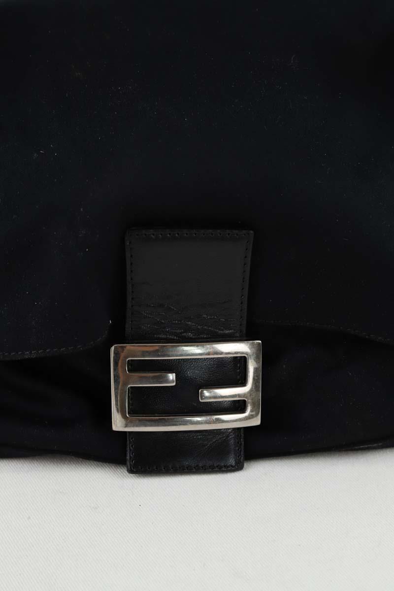 Sacs porté épaule Fendi Mamma Baguette Noir