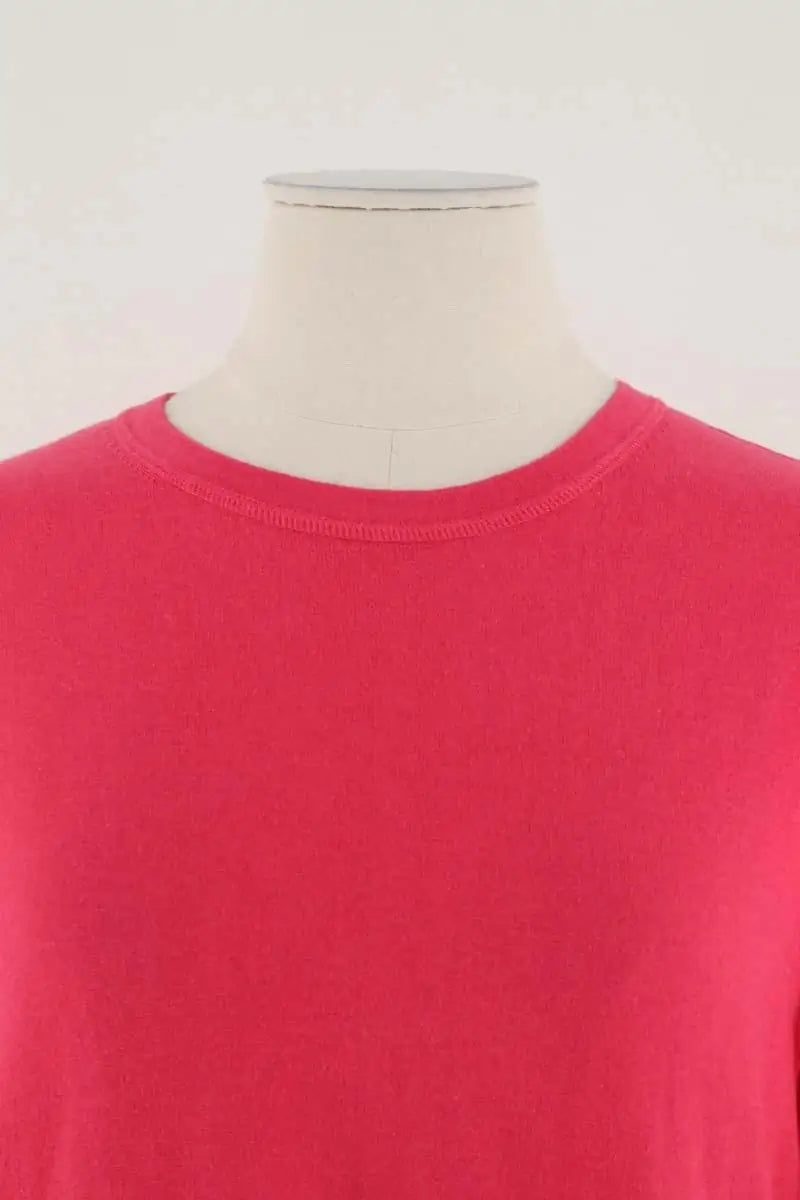 T-shirt Eric Bompard Rose en Coton
