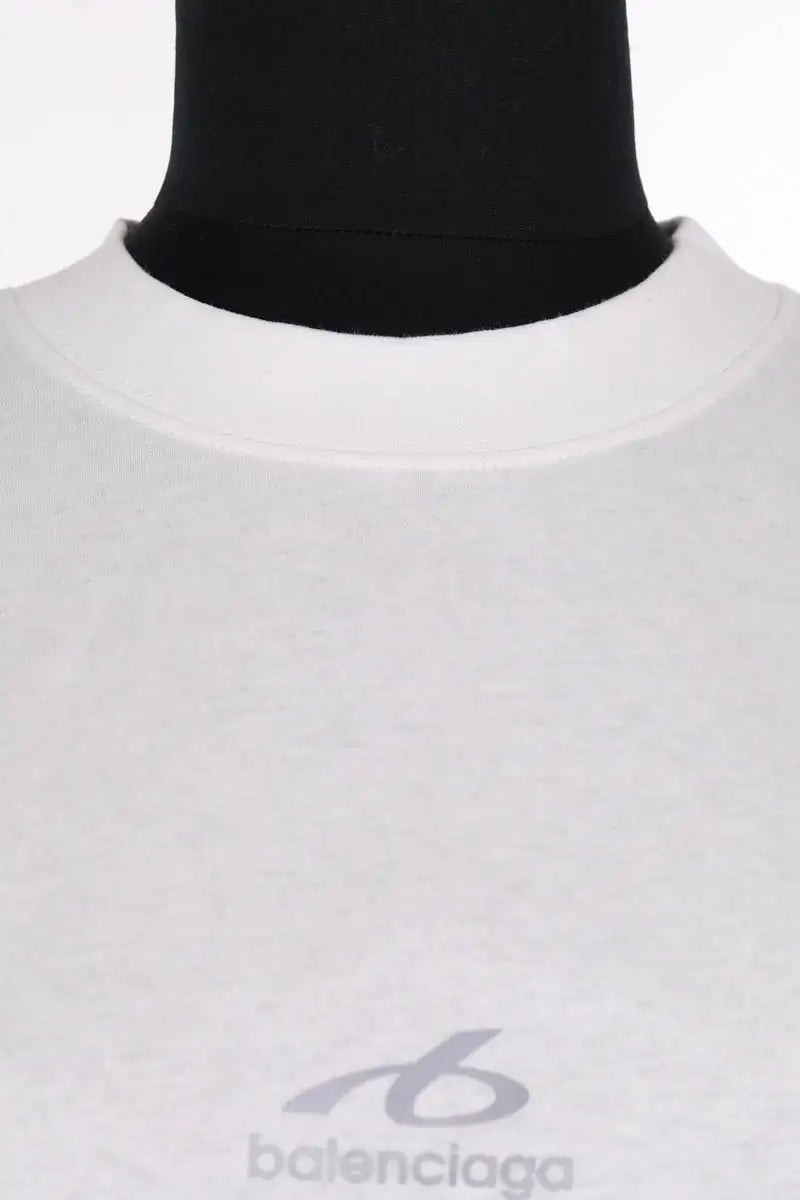 T-shirt Balenciaga Blanc en Coton