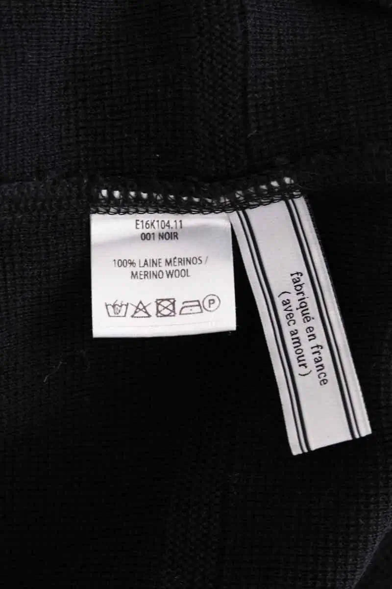 Pull Ami Noir en Laine