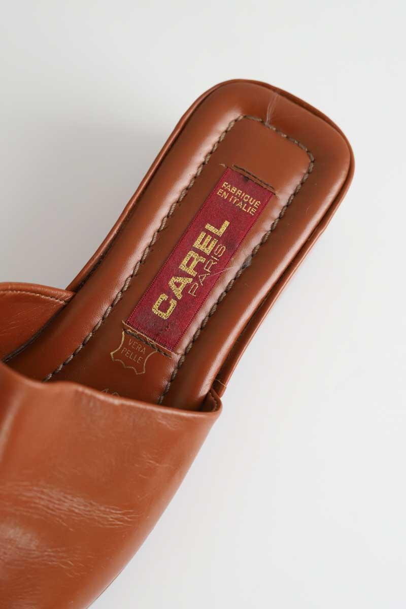 Mules Carel  Marron