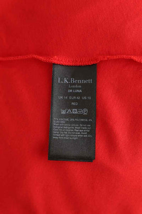 Mi-longueur LK Bennett  Rouge
