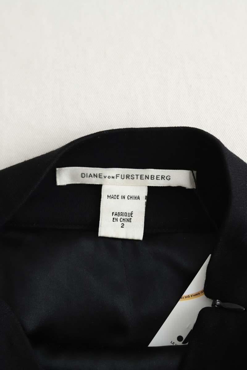 Mi-longueur Diane Von Furstenberg  Bleu
