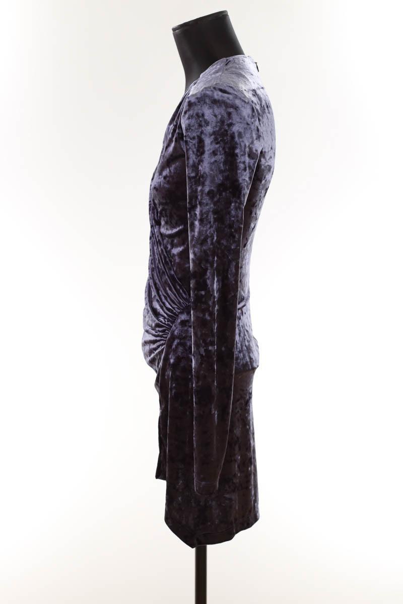 Mi-longueur Off White  Bleu