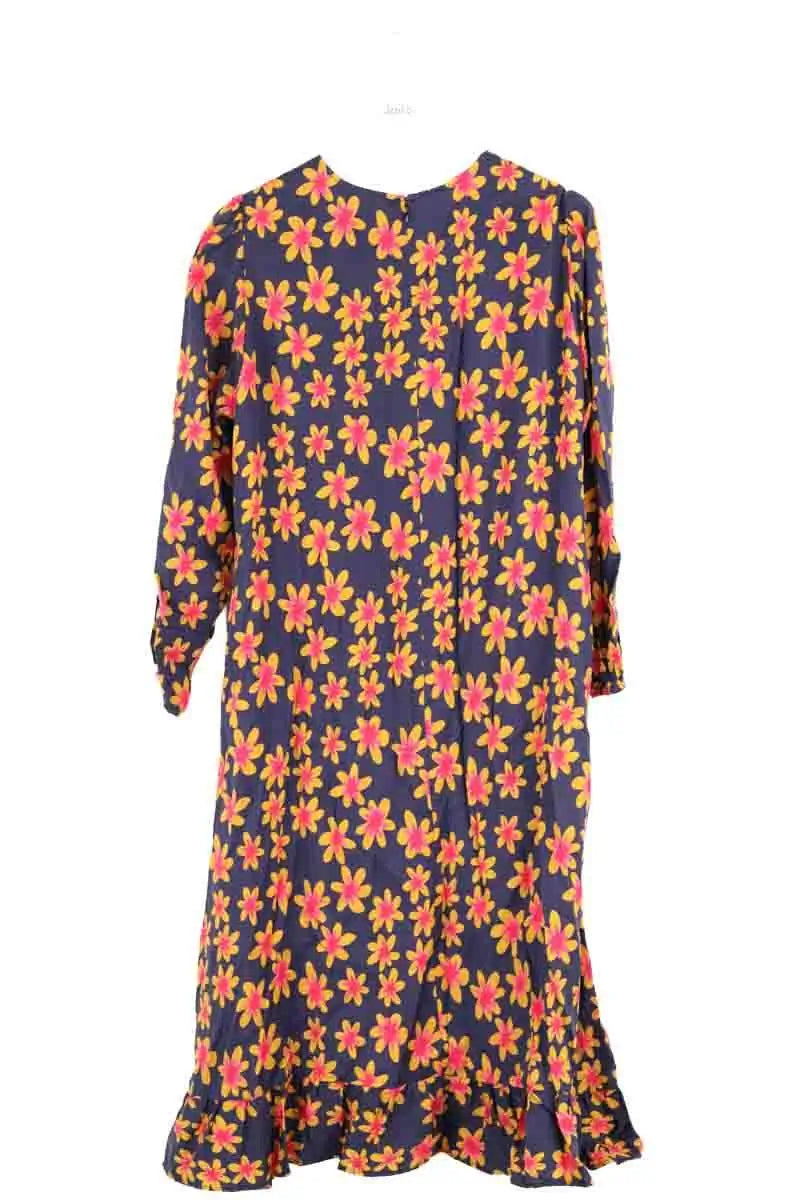 Robe Elise Chalmin Marine en Coton