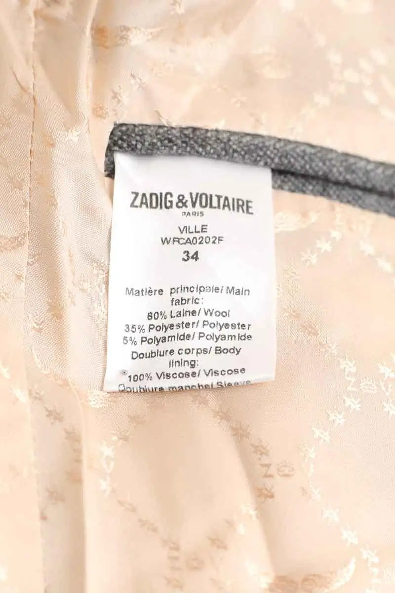 Blazer Zadig & Voltaire  Gris