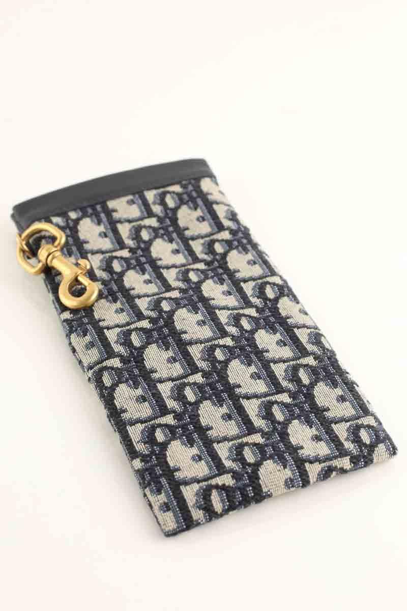 Etui lunette de soleil Dior  Bleu