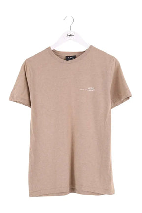 T-shirt APC Beige en Coton, taille S - Seconde Main