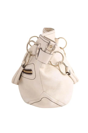 Cabas Lancel Beige en Cuir