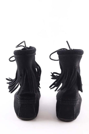 Bottes à lacets Minnetonka  Noir