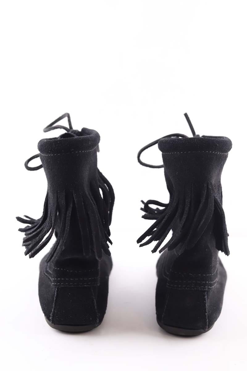Bottes à lacets Minnetonka  Noir