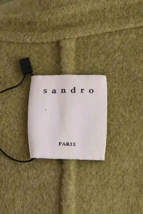 Veste Sandro Vert en Laine