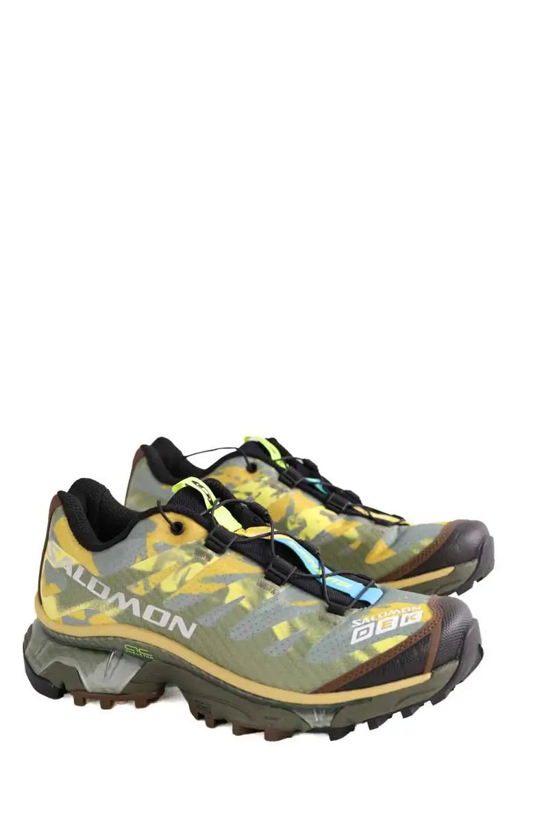 Baskets Salomon Vert en Caoutchouc