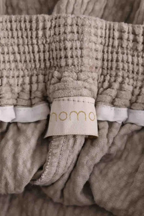 Pantalon droit Momoni Gris en Coton