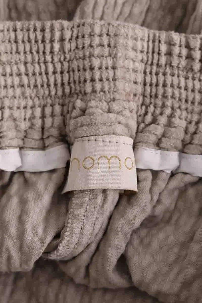 Pantalon droit Momoni Gris en Coton