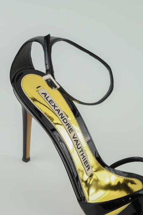 Talons Alexandre Vauthier  Noir