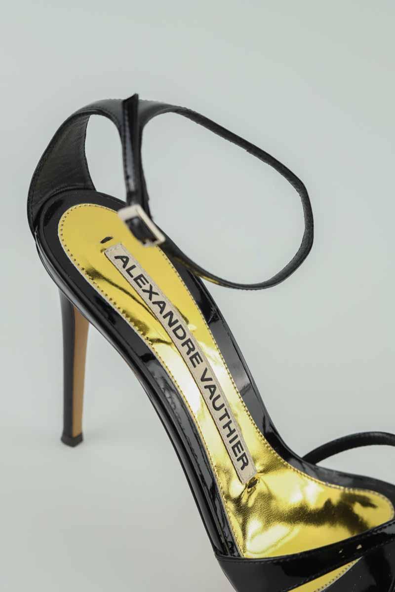 Talons Alexandre Vauthier  Noir