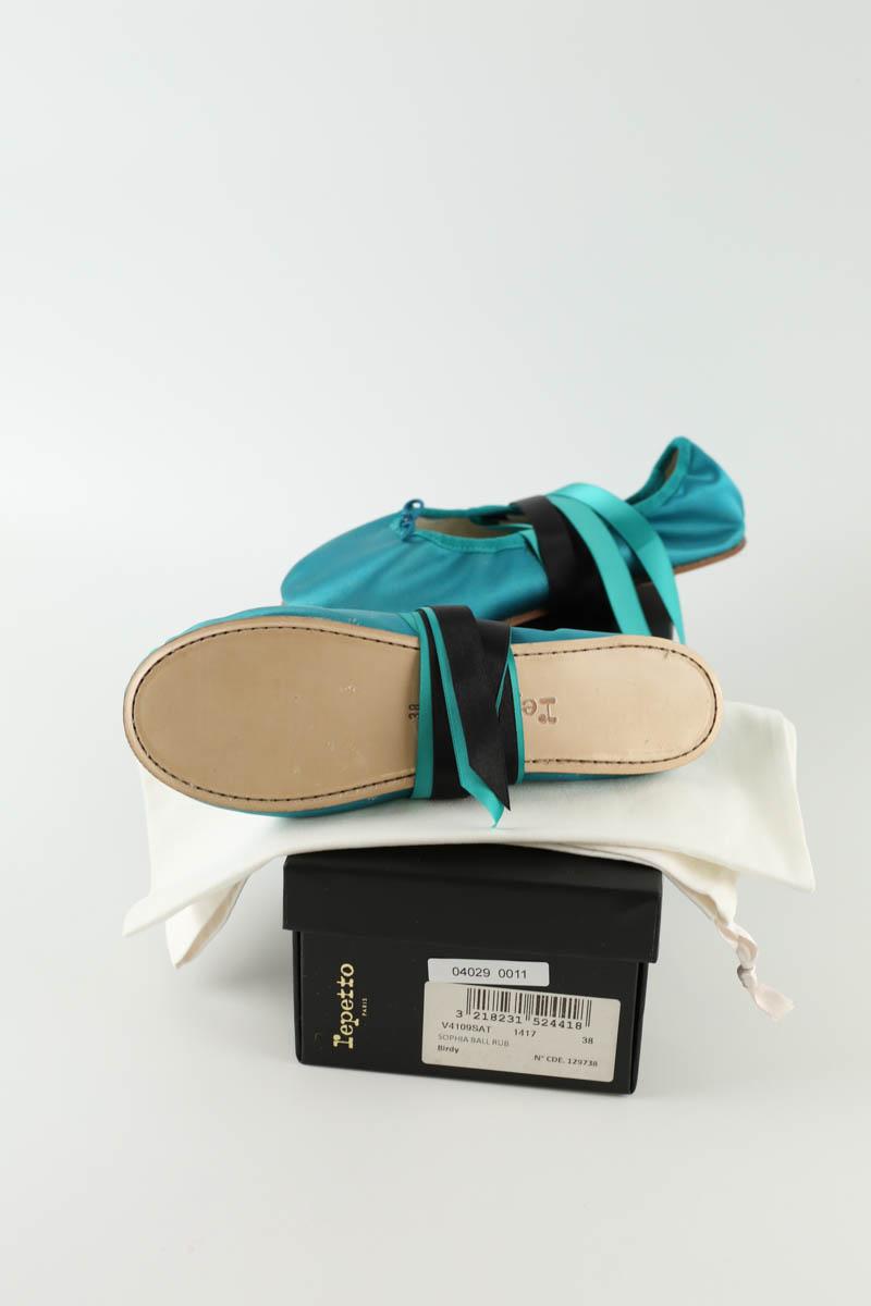 Ballerines Repetto  Bleu