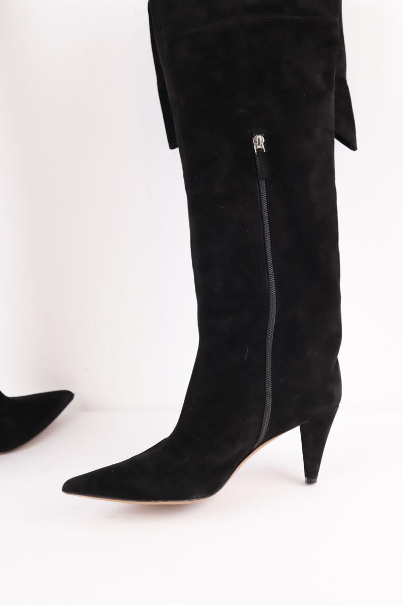Bottes Cuissarde Alexandre Vauthier  Noir