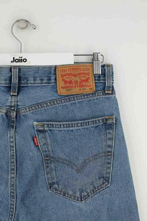 Jean droit Levi's 505 Bleu en Coton