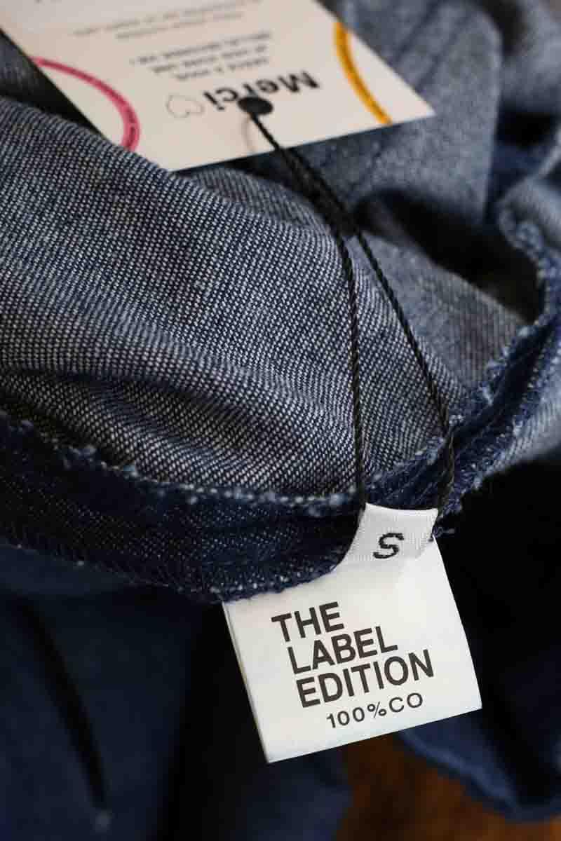 Large The Label Edition  Bleu