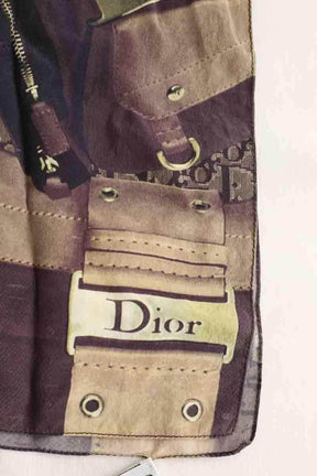 Carrés Dior  Marron