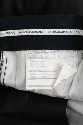 Pantalon droit Dolce & Gabbana  Noir