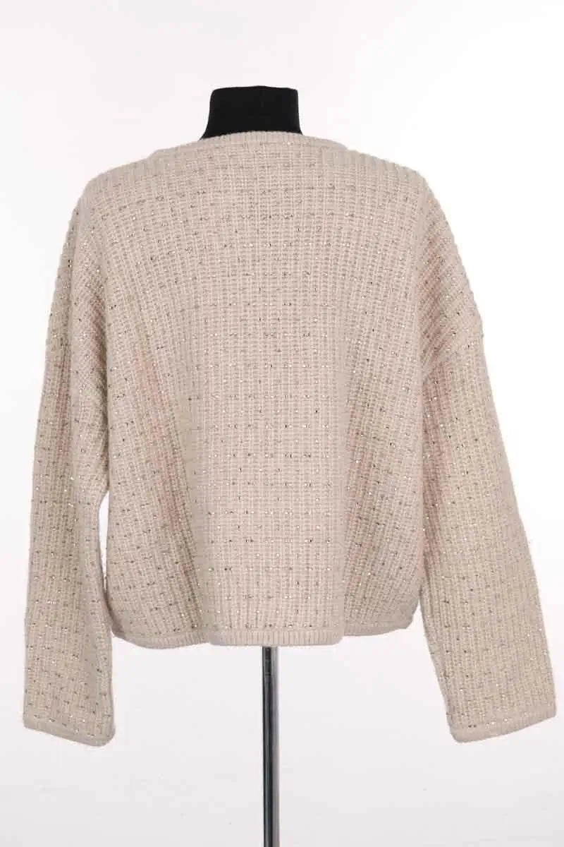 Pull Berenice Beige en Laine