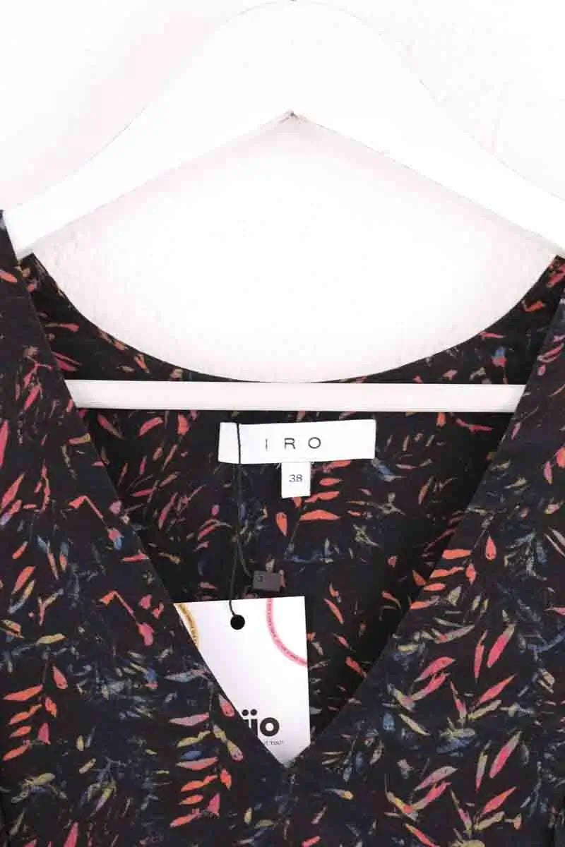 Robe Iro Noir en Soie