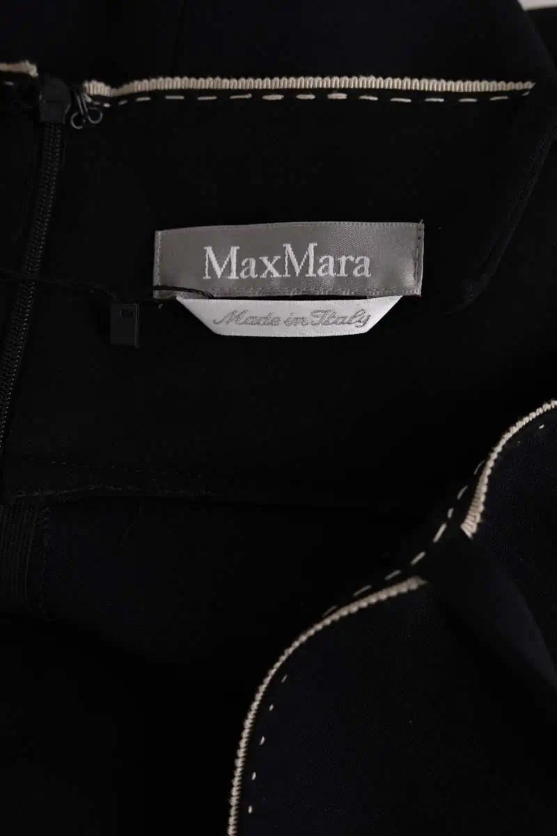 Robe Max Mara Marine en Synthétique