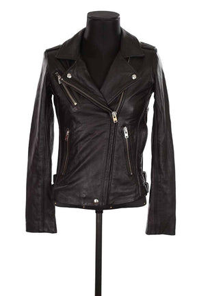 Veste en cuir Iro  Noir