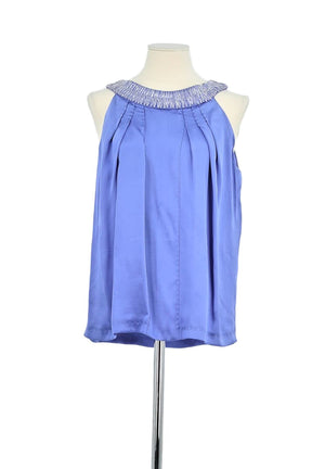 Tops sans manche Alberta Ferretti  Bleu