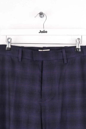 Pantalon droit Zadig & Voltaire Bleu en Synthétique